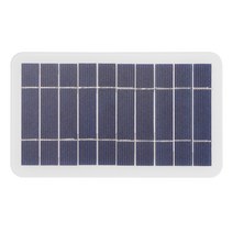 접이식태양광패널모듈판넬 캠핑용발전기5V 400mA 태양 전지 패널 EVA 적 층 클래스 A polysilicon 2W 출력, 01 1PC
