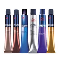 웰라 콜레스톤 퍼펙트 염색약 산화제 포함 80g, 1개, 88/77 체스넛브라운