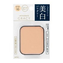 시세이도 INTEGRATE GRACY 인테그레이트 그레이시 화이트 팩트 EX 오크르 10 리필 밝은 피부색 [파우더 파운데이션], 단일