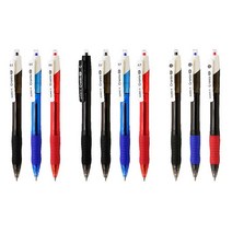 동아 크로닉스DX 볼펜 낱개, 0.7 검정(검정클립)