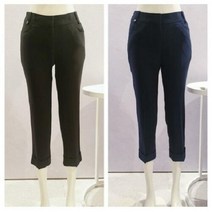 이랜드 [올리비아로렌]트렌디한 밑단 카브라 뒷밴딩 8부 봄가을 간절기 슬랙스 바지vocdlwf7261_ 청주점