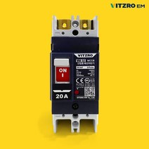 비츠로이엠 배선용차단기 경제형 VBE52 소형 MCCB 산업용 가정용 주택용 과부하 차단, VBE52 (15A)