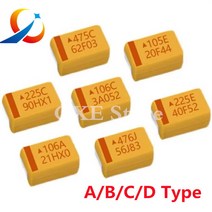 터보 차져 AB C D E 타입 탄탈럼 커패시터 6., 73 E 25V68UF