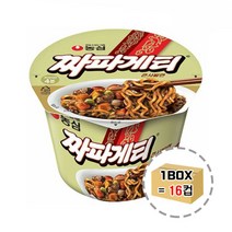 생활생활 농심 짜파게티 컵라면 1BOX (16컵) 큰컵 1박스 회사간식 사무실간식 라면박스 컵라면박스 박스라면 짜파구리 농심짜파게티 짜파개티 Ramdong, 본상품선택