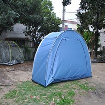 카텐트 도킹 차박 꼬리 CZX-437 야외 자전거 텐트 스토리지 창고 창 디자인 캠핑, 06 하늘색