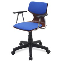 체어포커스 하이팩 패브릭 회전 의자 CF-506C, 블루