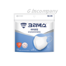 크리넥스 KF80 라이트핏 마스크 대형, 20개입, 50개, 0 White (화이트)