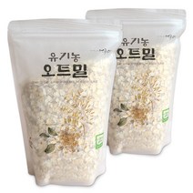 먹놀잼 유기농 오트밀 450g 2개