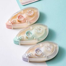 디엠몰 1+1 슬라이드형 접착제 양면테이프 미니 롤테이프 슬림 컴팩트 휴대용, 퍼플