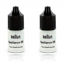 Braun Appliance Oil 브라운 면도기 헤드 윤활유 2팩