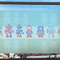[뭉키데코] 무점착반투명시트_MSC-113_아이로봇 02(C02_W120xH180cm), C02_W120xH180cm