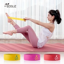 에코리즈 스포츠 탄성 저항 밴드, 에코리즈 밴드 O, 오밴드 퍼플 250x50x0.65mm