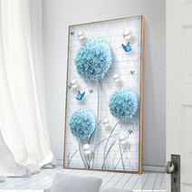 푸아이 3D 보석십자수 꽃이 +행운십자수(30x30) 사칭업체주의 판매자 푸아이 꼭 확인후 주문 RQ164, 1세트, 70*120CM