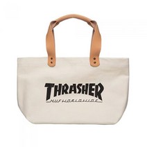 허프 THRASHER CANVAS TOTE-WHT