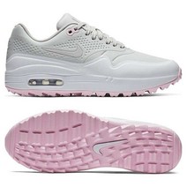 나이키 에어맥스 미스트울프 프로 남녀공용 골프화 NIKE WMNS AIR MAX 1 GOLF VAST GREY PINK FOAM
