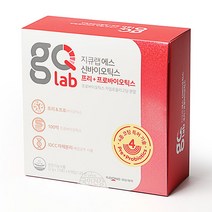 [글로벌푸드][코스트코]지큐랩 에스 프리+프로바이오틱스 (2g x 10포 x 6개입), 단품, 단품