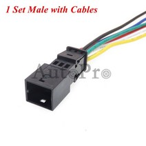 링브로워 유선송풍기 산업용 블로어 엔진 BLOWER 공업용환풍기 폭스바겐 아우디용 자동차 와이어 소켓 6 홀 눈부심 방지 백미러 플러그 8E0971833 8E0971834 1418, [04] Follow me cheaper