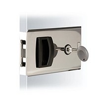 Southco MF-01-110-60 Flush Entry Door Latch Key Locking Standard Design Fits 12.7 (.50 in) Door T, 1