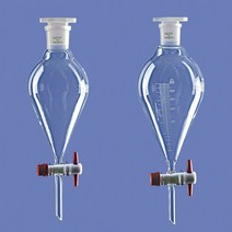 Lenz 분액깔때기 Separatory Funnel Conical Type 눈금형, 눈금형 2L 1/EA