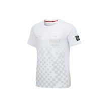 [국내 매장판] 미즈노 CRO SKI 로고 프린트 반팔 라운드 티셔츠 32YA158001 347517