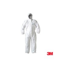 3M 의료 및 제약 산업 현장 작업용 지퍼 안전 보호복 산업용 방진복 보호용 통기성 유해물질 방호력 제전 방제 밴드 연구실 안전복 일체형 실험 페인트 사이즈 분무