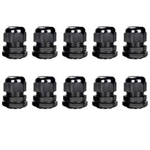 공장 직접 10 pcs Rohs 인증 IP68 presse etoupe pg7 3-6.5mm 방수 나일론 케이블 글 랜드 가스 켓 플라스틱, 03 PG16, 한개옵션1