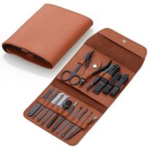 DLOETT Prfessional Stainless Steel Nail Clippers Set Manicure Pedicure Tools (Color : White Patch Fi, Black_White-patch Five-pointed