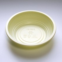 중화요리(소) 2150_연노랑 원형실링용기_440개 중식포장용기 자장면 짬뽕 우동, 440, 440개입