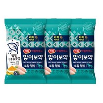 밥이보약 라지바이트 전연령 강아지사료, 면역력강화, 100g, 3개