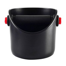 GHSHOP 가구 상점 에스프레소 메이커 Accs를 위한 튼튼한 커피 장비 광재 물통, 다중, ABS 플라스틱, 레드 블랙 0.45L