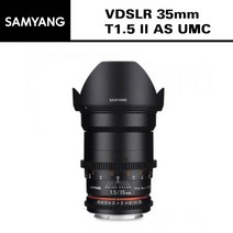 [삼양옵틱스] VDSLR 35mm T1.5 ll AS UMC, 마운트 선택:Canon