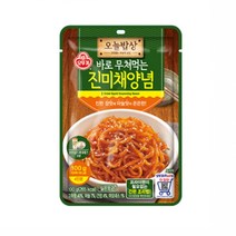 오뚜기 오늘밥상 바로 무쳐먹는 진미채양념 100g x 20개