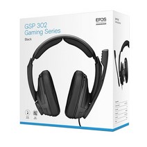 EPOS 젠하이저 게이밍 헤드셋 GSP 302 블랙 헤드폰, 상세페이지 참조