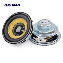 Aiyima 2 pcs 52mm 미니 오디오 휴대용 스피커 5 w 방수 glassfiber 전체 범위 스피커 블루투스 호환 diy 홈 시어터, 8옴 스피커