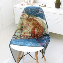 [B1P] 반고흐 명화 담요 자화상 방한용품 낮잠이불 패브릭 / 생일선물 크리스마스선물 귀여운캐릭터 선물 캐릭터 소품샵 망토담요 키덜트샵 키덜트 수집 크리스마스 잡화 캐릭터소품샵 굿즈 ( B1P / 30102EA )