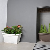 ForU914 대형텃밭화분 베란다 옥상 테라스텃밭 밭노리 본체 플라스틱화분 플라스틱텃밭, 쿠팡 브라운