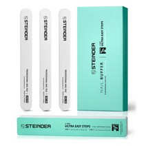 슈테인더 국내생산 네일버퍼 세트(네일파일3P+샤이너1P), 개