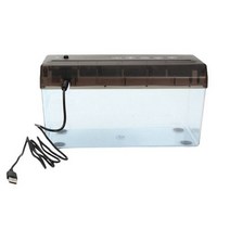 USB Electric Dual Purpose Paper Shredder Desktop Mini Financial Bill A4 Cutter For Home Office, 은