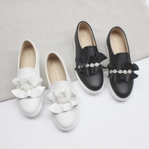 BK여자 프릴 보석 슬립온 운동화 80816