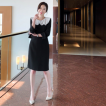 악녀일기 악녀일기 러플 카라 원피스(5577)