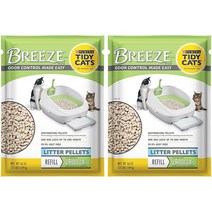 Purina Litter Tidy Cat Breeze 펠릿 1.6kg(3.5파운드) 2팩 5996802854