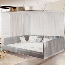 캐노피 사각모기장 단품(패밀리), 단품