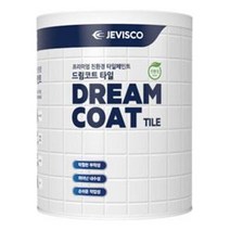 제비스코 드림코트 타일 화이트0.9L 타일페인트 셀프페인트_[230209EA], 타일 노블블랙0.9L