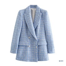자라 자켓 여성 캐주얼 ZARA 자카드 트위드 정장 02818679400