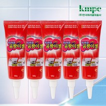 미라클 주방 벽지 욕실 화장실 청소 곰팡이제거제 120g, 미라클 곰팡이젤 120g X 5개