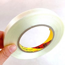 15mm x 55m 3M 필라멘트 테이프 8915 철근 임시고정, 상세페이지 참조
