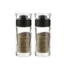 [시노글라스] 소금/후추통 블랙 50ml 2P세트, 상품선택