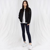 여자겨울패딩기본블루종항공점퍼-빅사이즈99까지