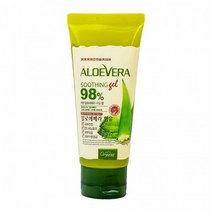 착한 알로에베라 화이트 오가니아 수딩 젤 98 튜브형 페이스 앤 바디 피부진정 보습 100ml 456943, 상세페이지 참조