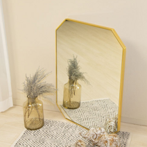 아트유 에타홈 아트유 (에타홈) 마벨 팔각 욕실 인테리어 벽거울 사이즈2종(착불), 골드[600x1000] 단일옵션